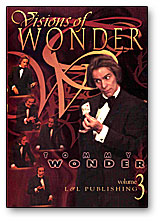 Tommy Wonder Visions of Wonder- #3, DVD