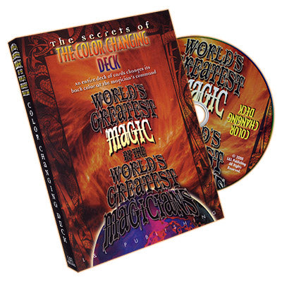 Color Changing Deck Magic (World's Greatest Magic) - DVD