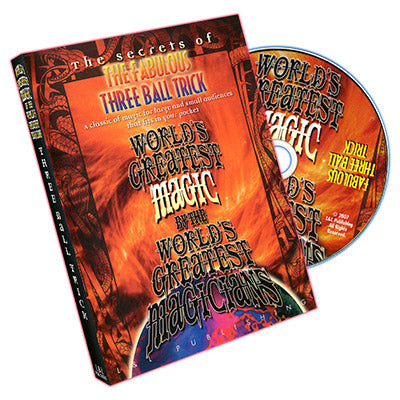 Fabulous Three Ball Trick  (World's Greatest Magic) - DVD