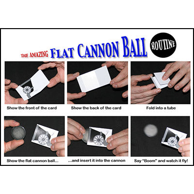 Flat Cannon Ball by Chazpro Magic Co. - Trick