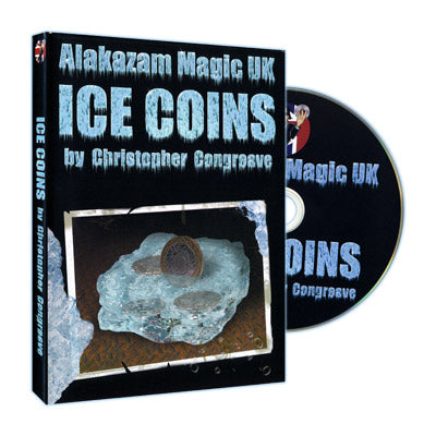 Ice Coins (W/ DVD, UK 2 Pound Size) by Christopher Congreave - Trick