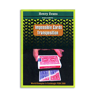 Impossible Card Transposition by Henry Evans - Trick – The Magic Box