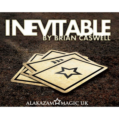 Inevitable RED (DVD and Gimmicks) by Brian Caswell & Alakazam Magic - Tricks