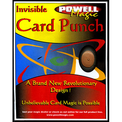 Invisible Card Punch by Dave Powell - Trick