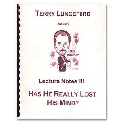 Terry lunceford Lecture 3 by Terry Lunceford - Book