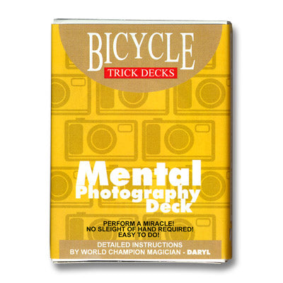 Mental Photo Deck Bicycle (Blue) - Trick