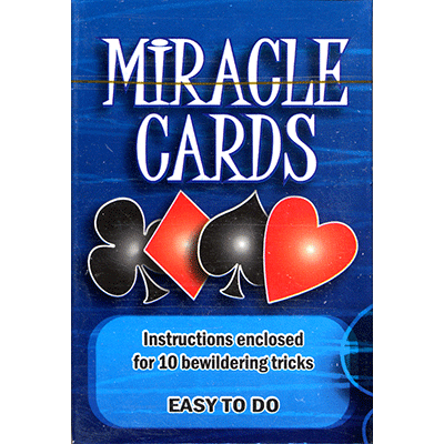 Miracle Cards (stripper deck) by Vincenzo Di Fatta - Tricks