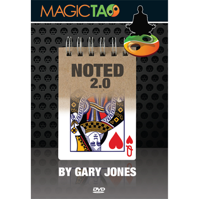 Noted 2.0 Blue (DVD and Gimmick) by Gary Jones and Magic Tao - DVD