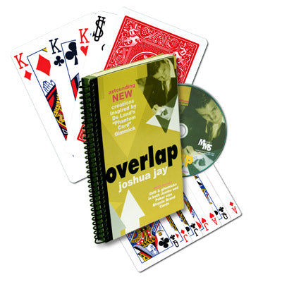 Overlap (With DVD, Cards, And Jumbo Cards) by Joshua Jay - Book