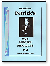 PM #2 One Minute Miracles booklet