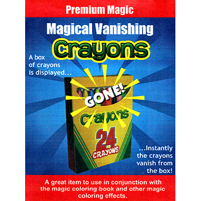 Magical Vanishing Crayons by Premium Magic - Trick