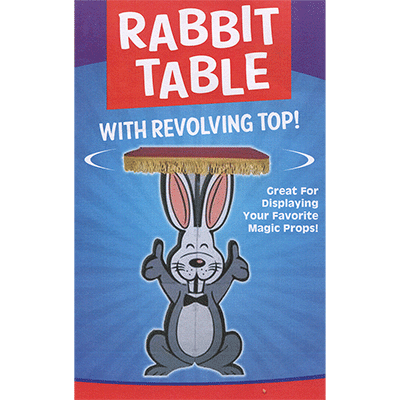 Rabbit Table with Revolving Top - Trick
