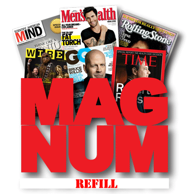 Refill for Magnum (three magazine sheets) - Trick