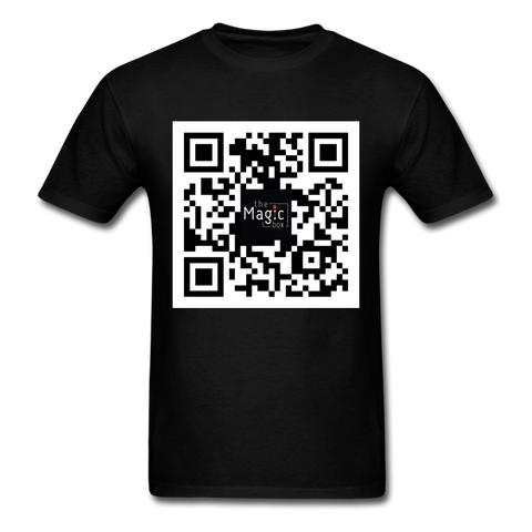 QR Code T-Shirt - black