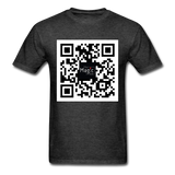 QR Code T-Shirt - heather black