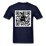 QR Code T-Shirt - navy