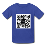 Kids' QR T-Shirt - royal blue