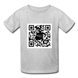 Kids' QR T-Shirt - heather gray