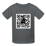 Kids' QR T-Shirt - charcoal