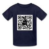 Kids' QR T-Shirt - navy