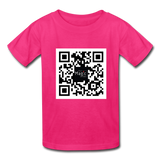 Kids' QR T-Shirt - fuchsia