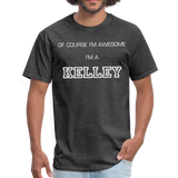 Unisex KELLEY T-Shirt - heather black