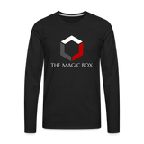 Men's TMB Abstract Long Sleeve T-Shirt - black