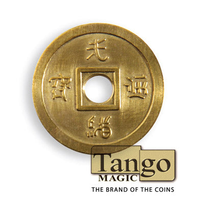 Normal Chinese coin Brass by Tango - Trick (CH013)