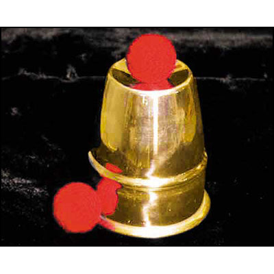 Chop Cups Brass by Uday - Trick