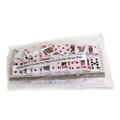 Refill Card Castle Magic Bag by Uday - Trick