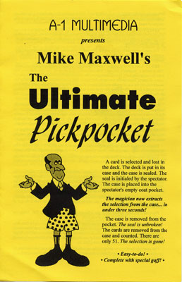 Ultimate Pickpocket by Mike Maxwell - Trick