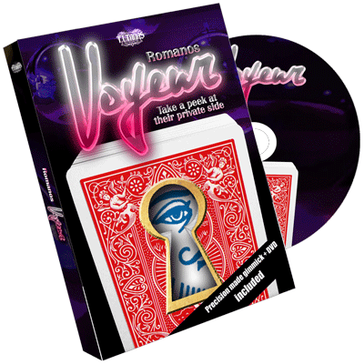 Voyeur (DVD and Gimmick) by Romanos and Titanas Magic - DVD