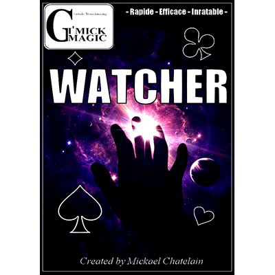 Watcher (BLUE DVD and Gimmick) by Mickael Chatelain - DVD