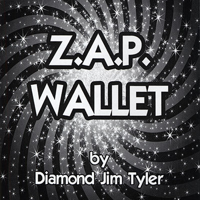 Z.A.P. Wallet (BLACK) by Diamond Jim Tyler - Trick